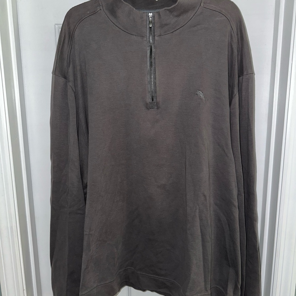 Tommy Bahama Gray Pullover